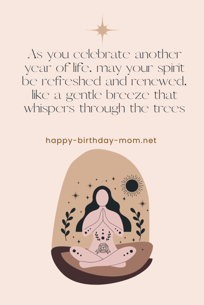 birthday wishes to a spiritual mother