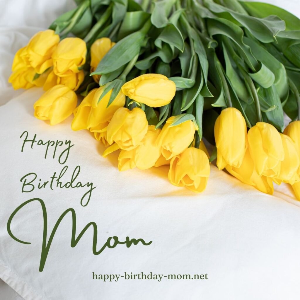 Mom, your birthday is the perfect occasion for these stunning flowers