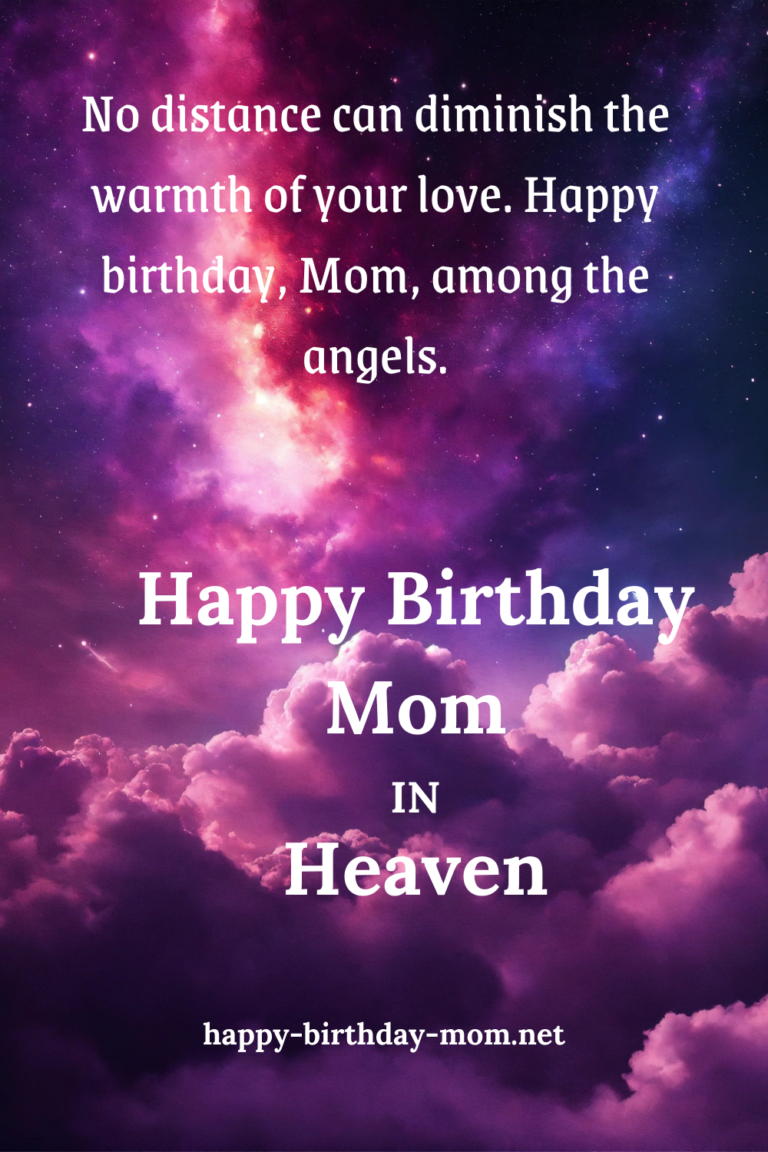 50 Happy Birthday Mom In Heaven Images