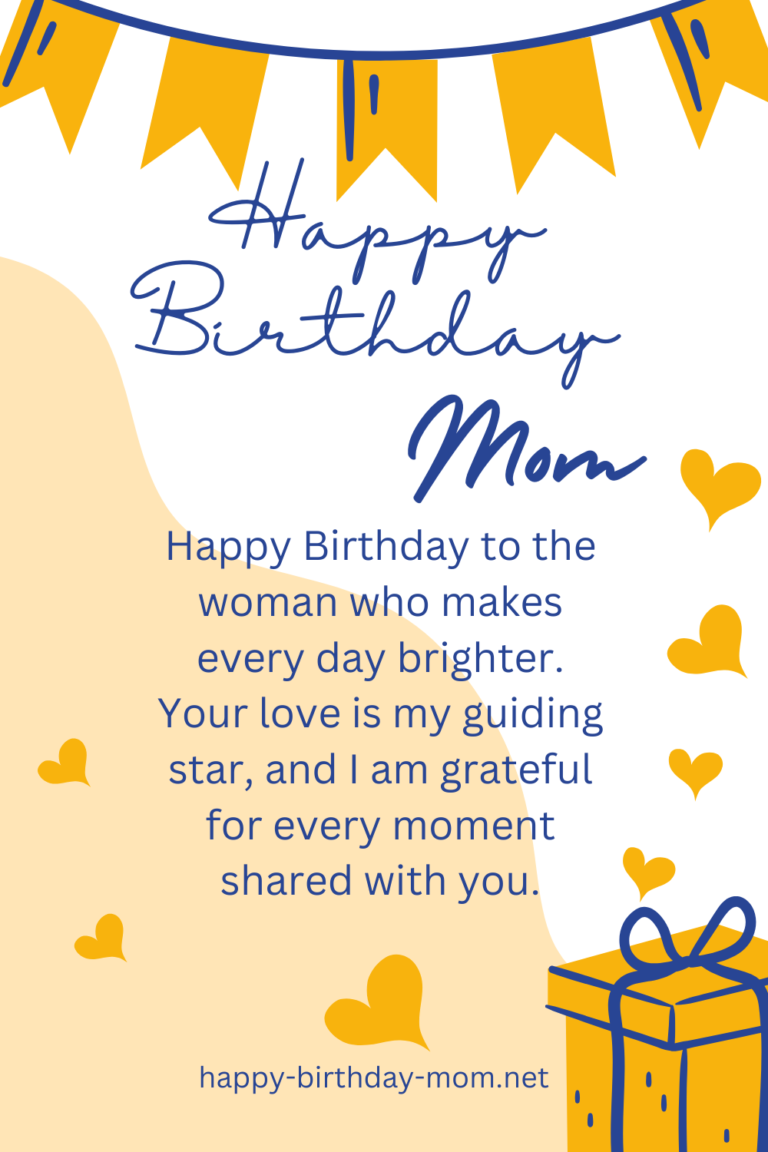 103 Touching Birthday Quotes for Mom: Happy Birthday Mom