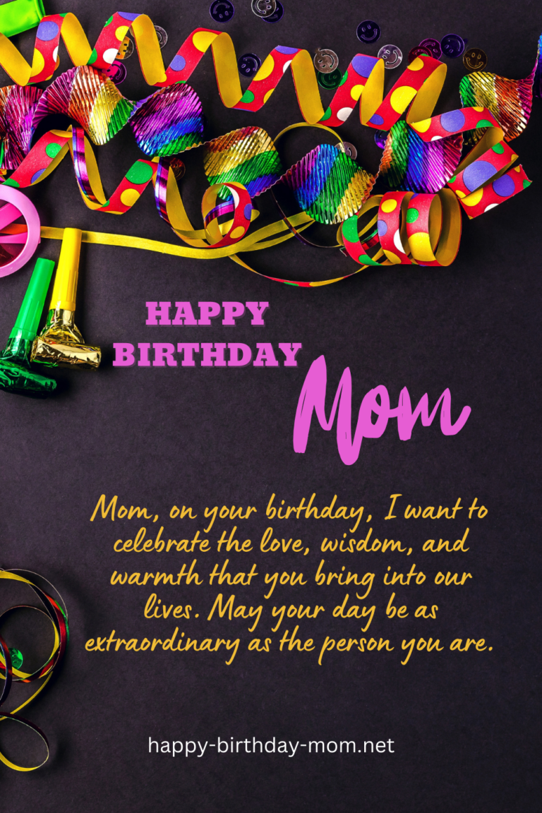 103 Touching Birthday Quotes for Mom: Happy Birthday Mom