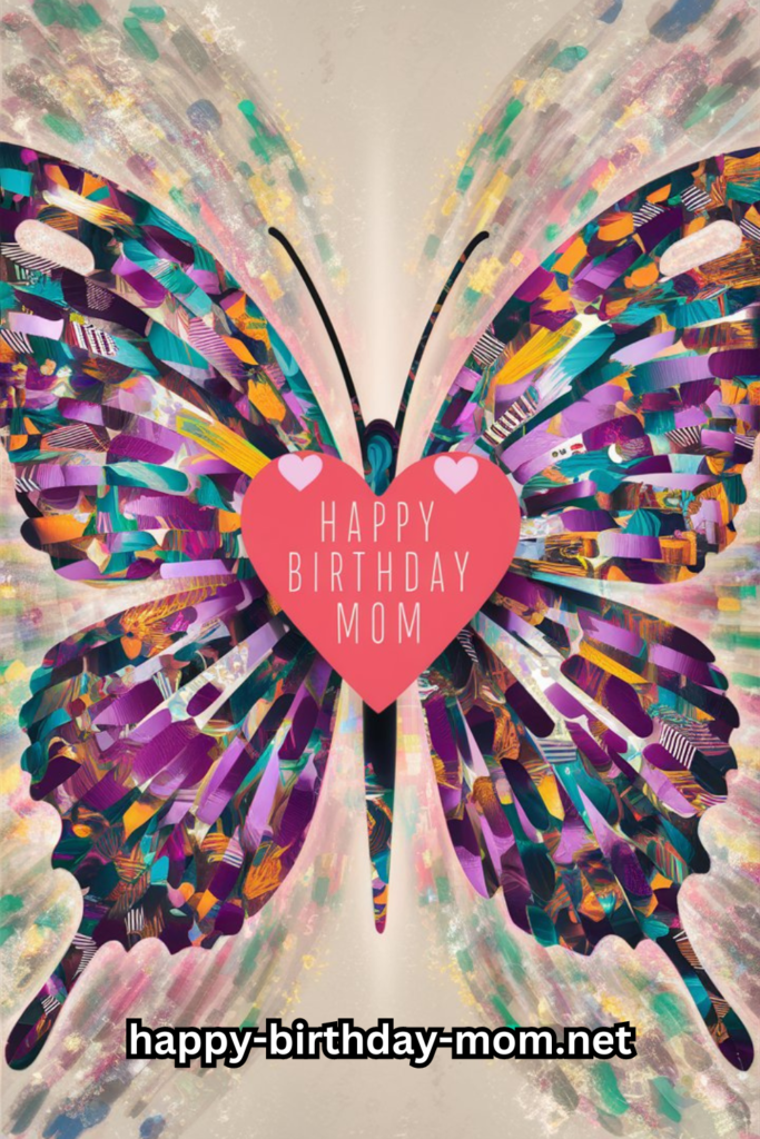 Happy birthday mom butterfly images