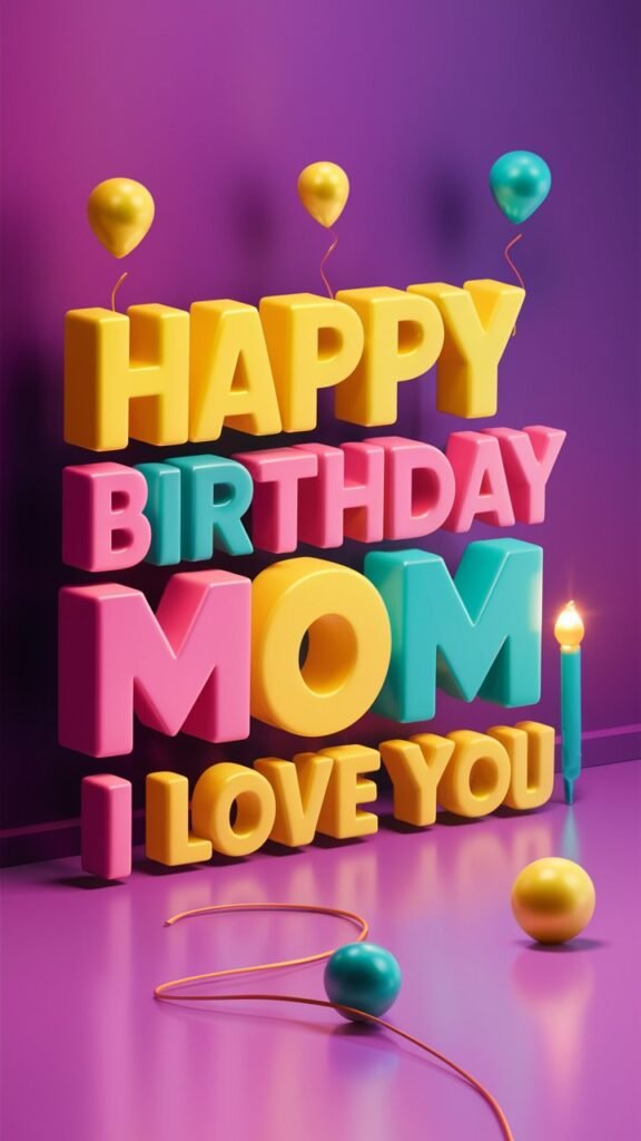 Happy birthday mom i love you quotes