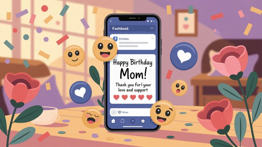 Facebook Birthday Messages for Mom
